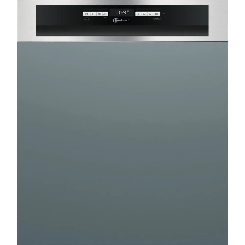 Bauknecht BBO 3041 PL X CH Einbau-Geschirrspüler Euro Norm – Einbau Geschirrspüler 60 cm integriert – edelstahl