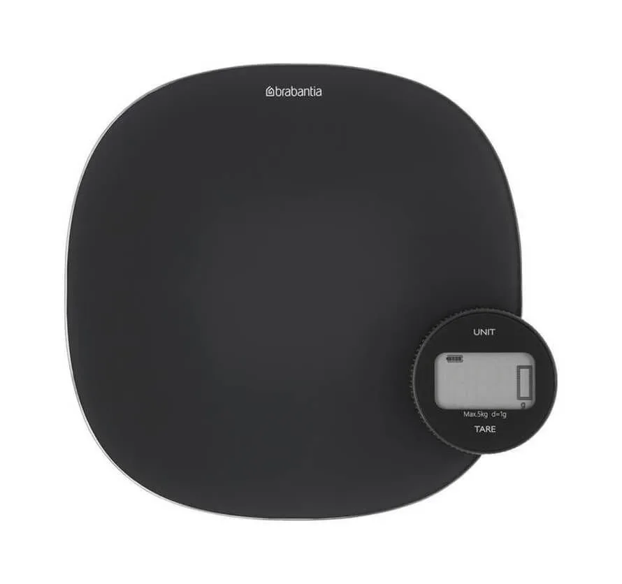 Brabantia plus Tasty Küchenwaage – dark grey