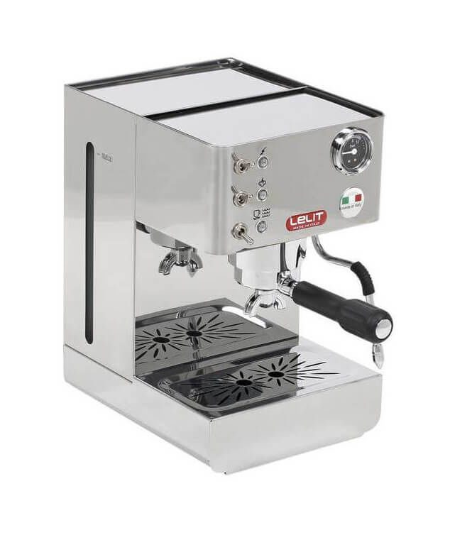 Lelit Anna PL41 LEM Espresso Maschine – Siebträgermaschine/Espressomaschine – steel grey