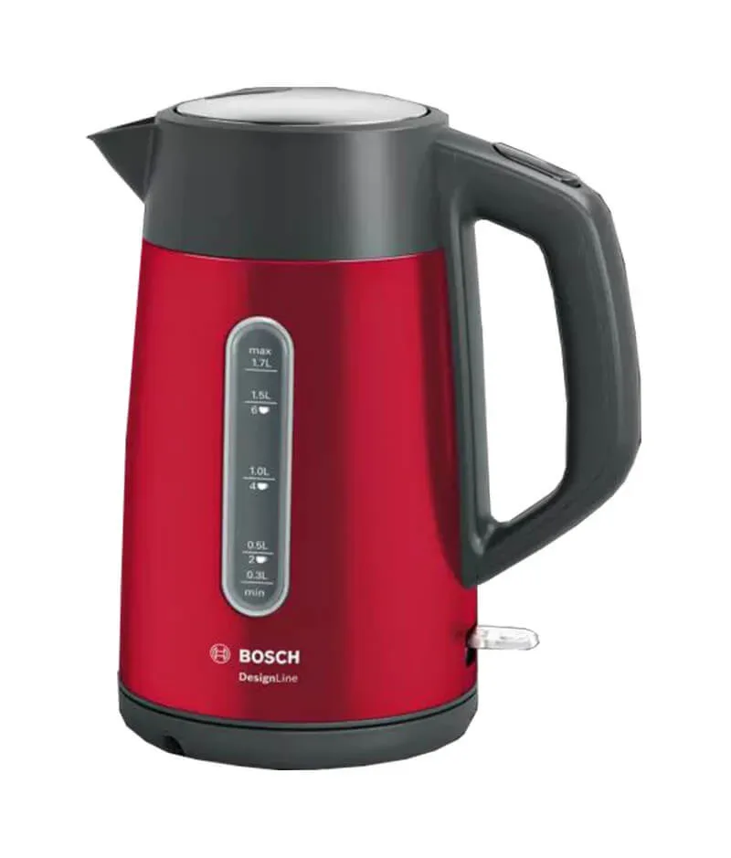 ABB Stotz S&J - Bosch SDA Wasserkocher TWK4P434 deep red/gr, 1.7L