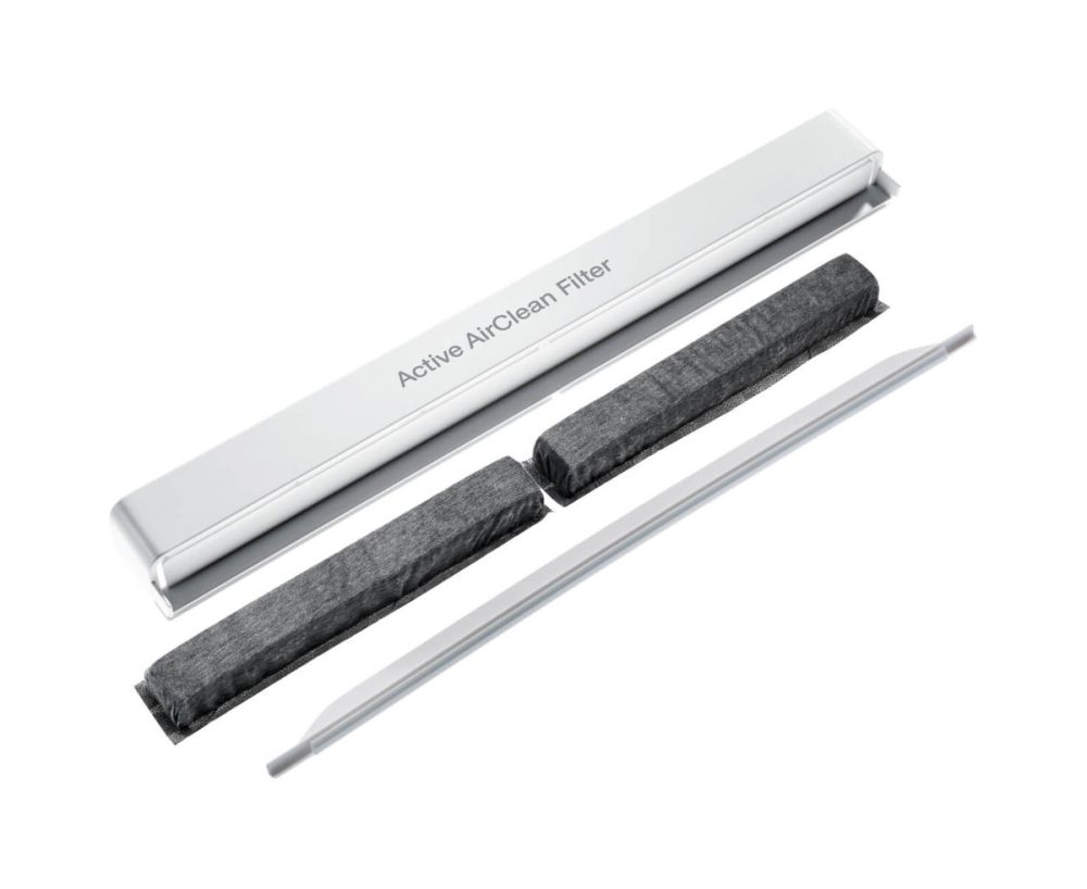 Miele KKF-FS Starter-Set für Active AirClean Filter – Kühlschrank Zubehör/Gefrierschrank Zubehör – silber