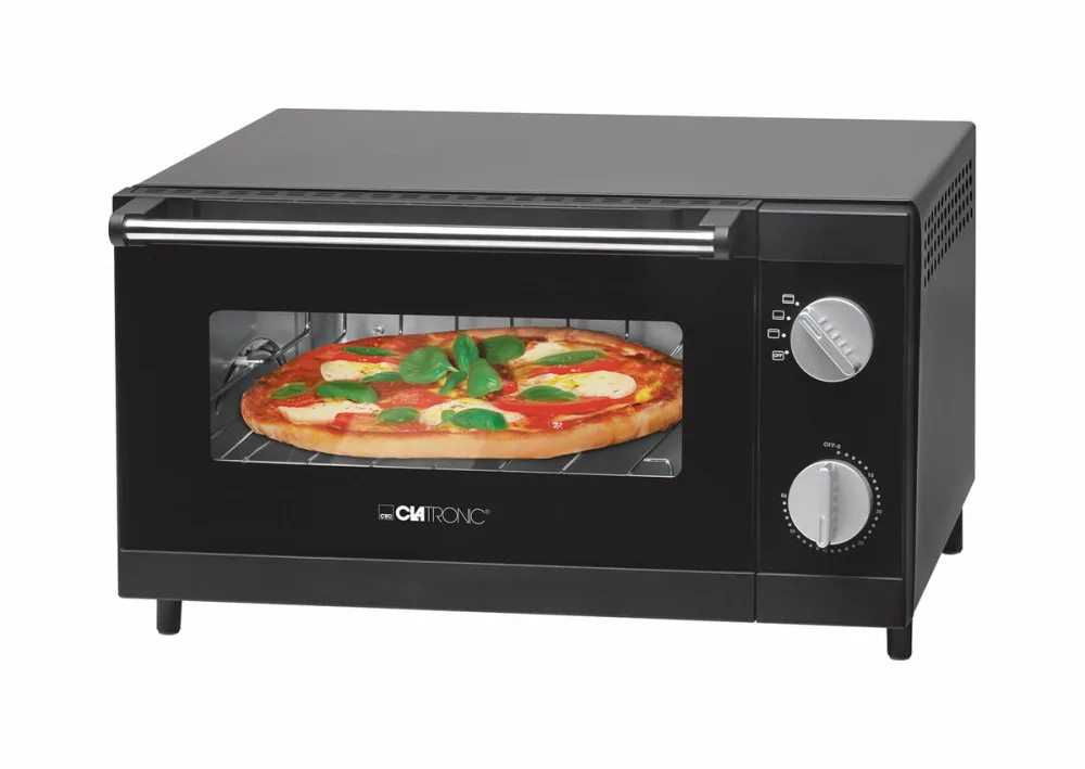 Clatronic MPO 3520 Minibackofen mit Pizzafunktion, Timerfunktion 12 l