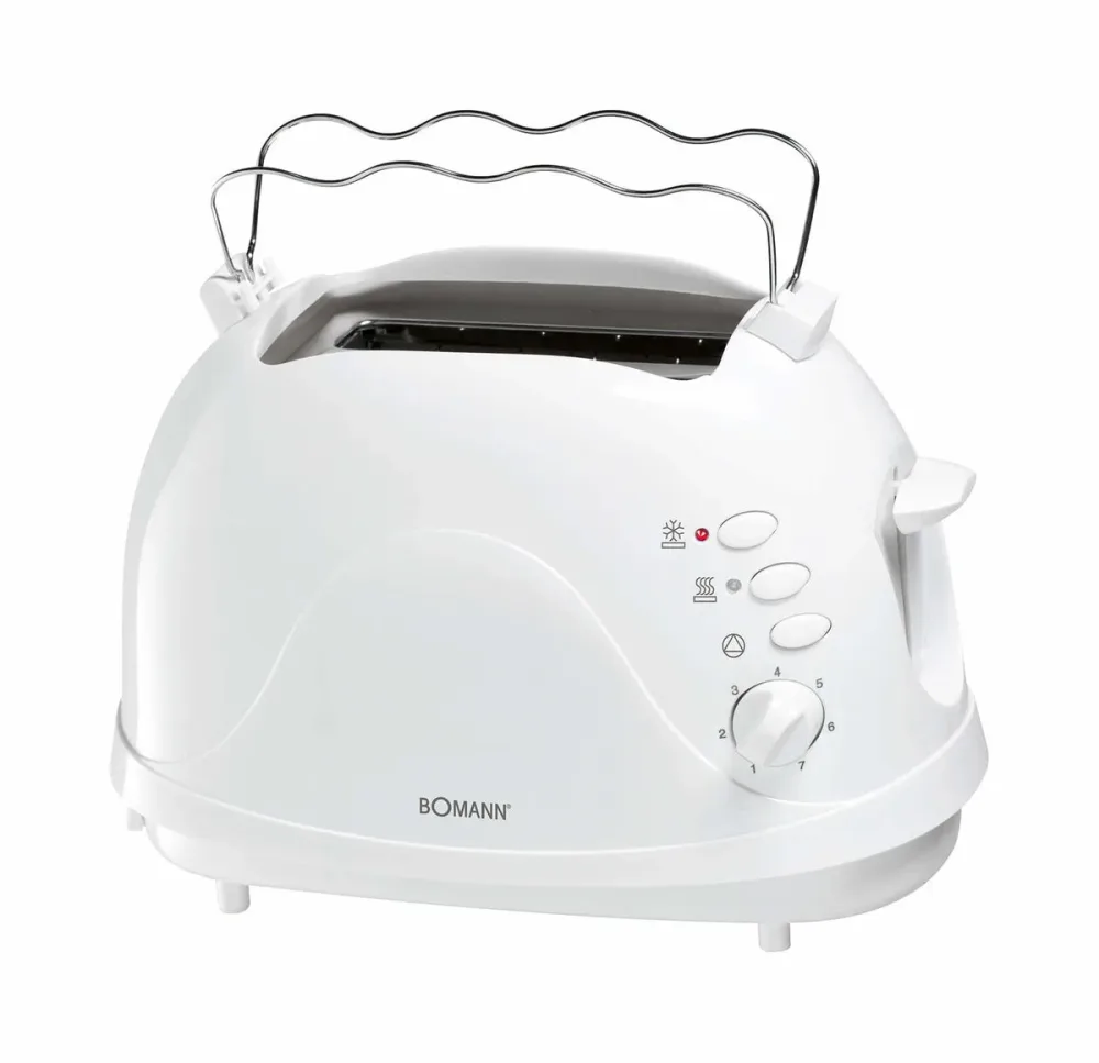 Bomann TA 246 CB Toaster – weiss