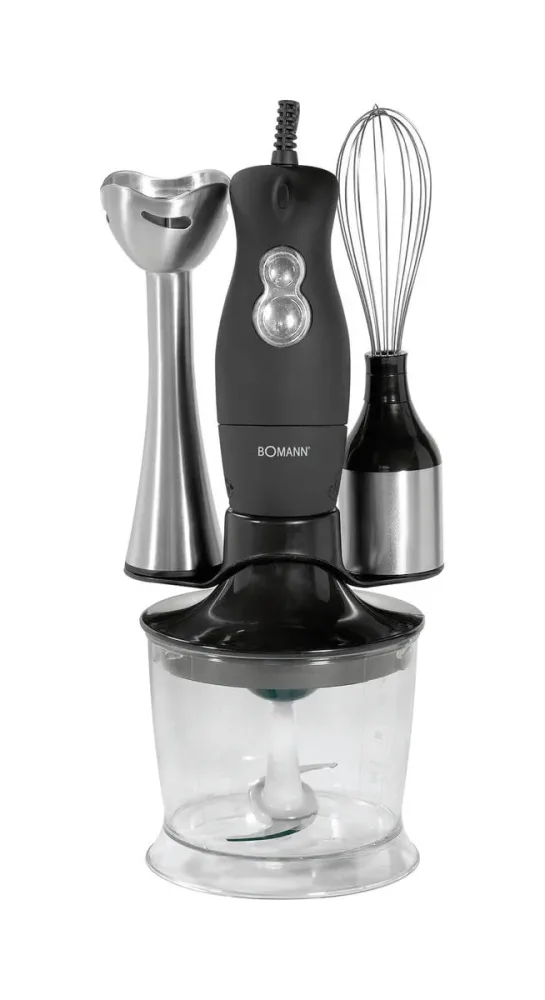 Bomann SMS 349 CB Stabmixer – edelstahl / schwarz