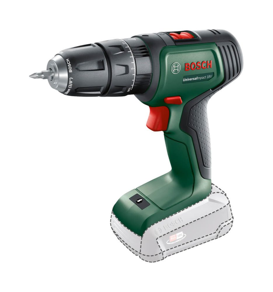 Bosch Akku-Schlagbohrschrauber 18V | 1.5 Ah - Solo