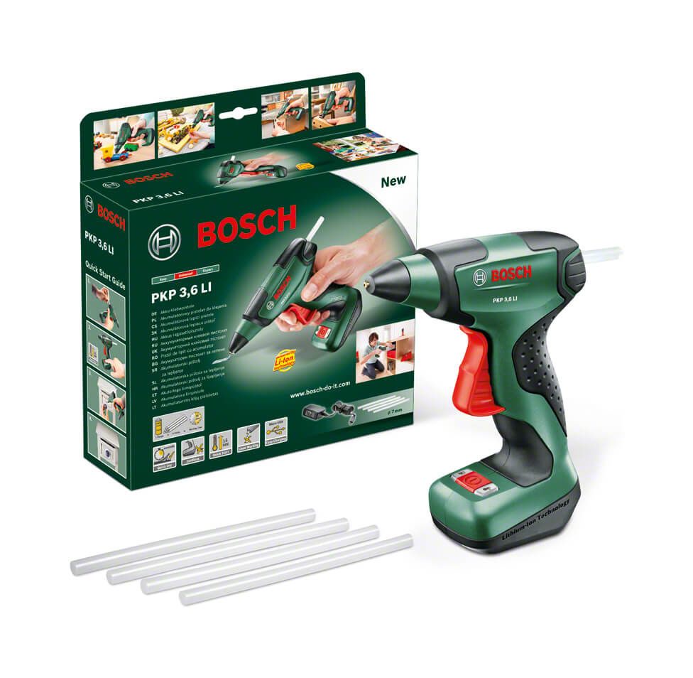 Bosch Home and Garden PKP 3,6 LI Akku Heißklebepistole 7 mm 3.6 V