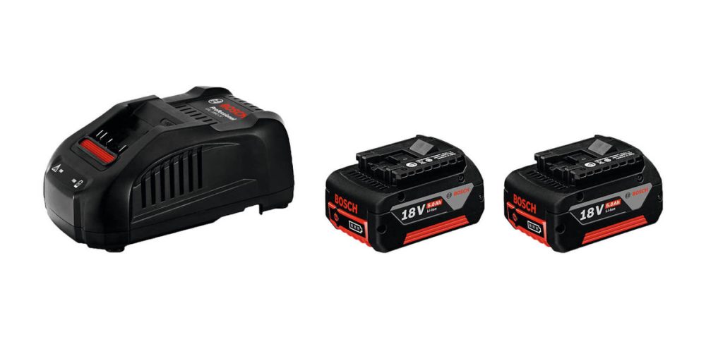 Bosch Professional GBA + GAL 1880 CV 1600A00B8J Werkzeug-Akku 18 V 5 Ah Li-Ion