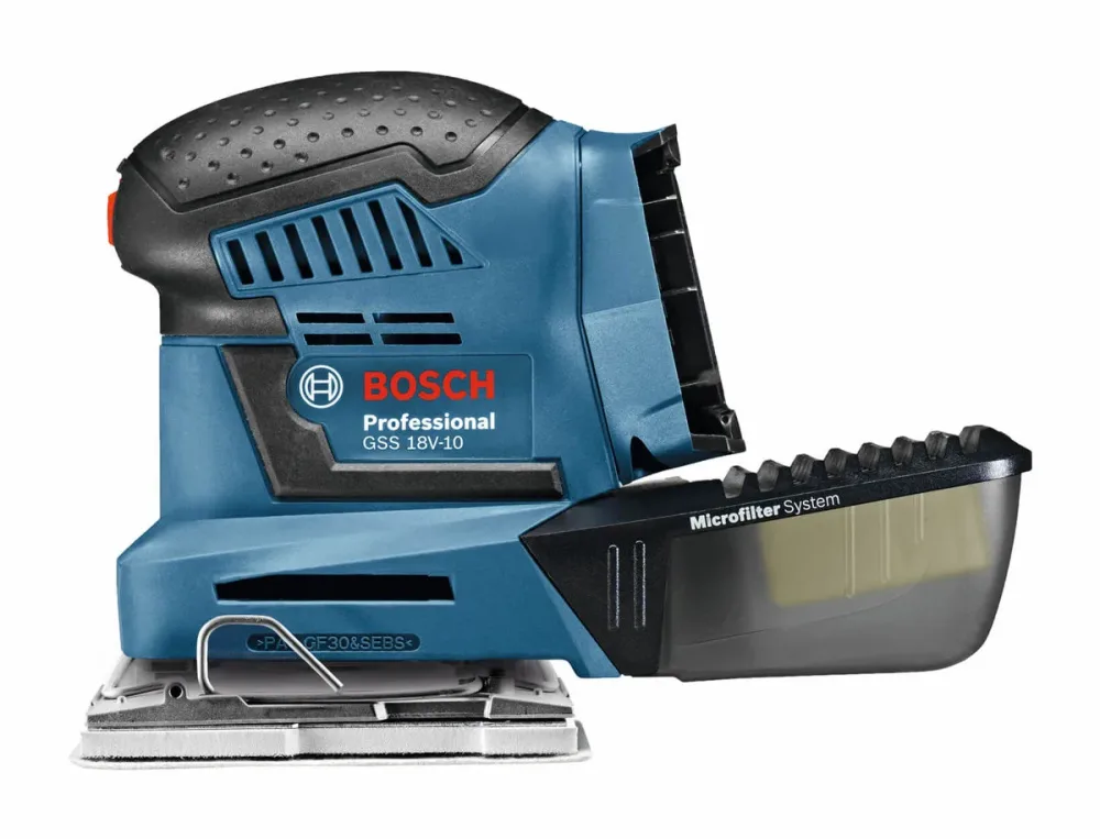 Bosch Professional GSS 18V-10 06019D0200 Akku-Schwingschleifer ohne Akku 18 V 101 x 113 mm