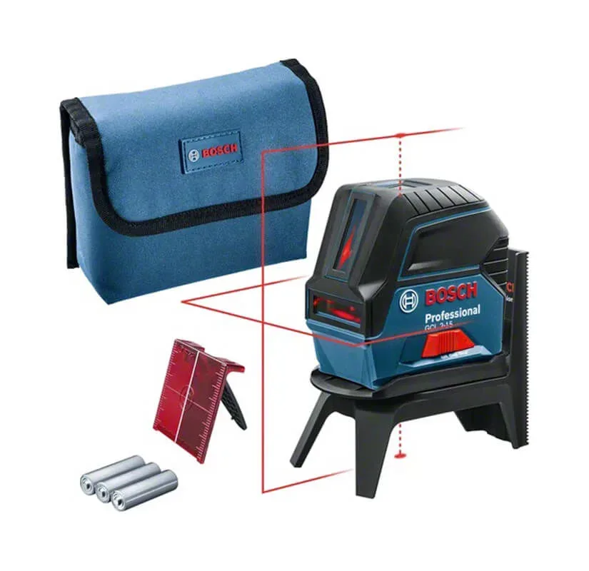 Bosch Professional Kombilaser GCL 2-15 AB 10-15m Tasche+Karton Punkt und Linienlaser