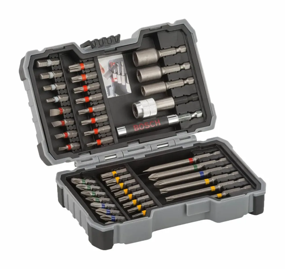 Bosch Professional Bit- und Schlüsselset 43 tlg.