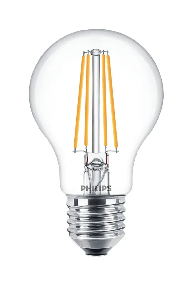Philips LED 77757900 LED EEK E (A - G) E27 Glühlampenform 7 W = 60 W Warmweiß (Ø x H) 6 cm x 10.6 cm 1 St.