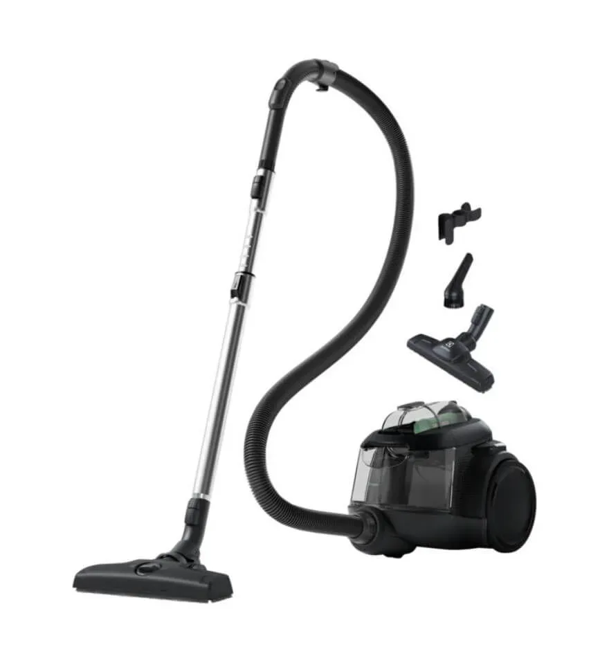 Electrolux Clean 600 Green EL61C2GRN Staubsauger – Staubsauger ohne Beutel – schwarz