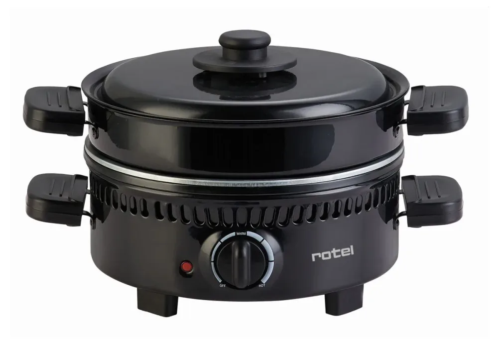 Rotel - Marroni-Ofen Multi Roaster, Schwarz