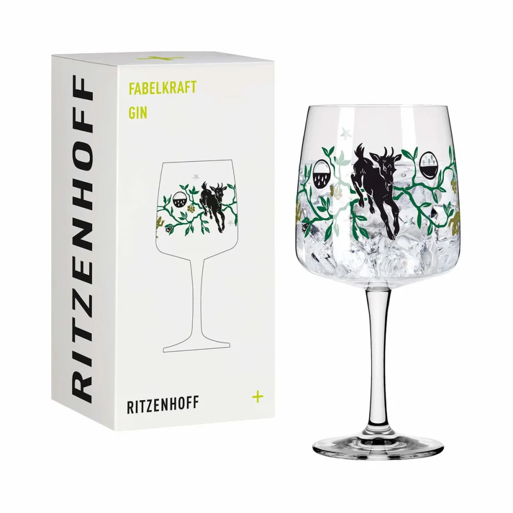Ritzenhoff Fabelkraft Gin no4 Ziegenpelz Gin Glas