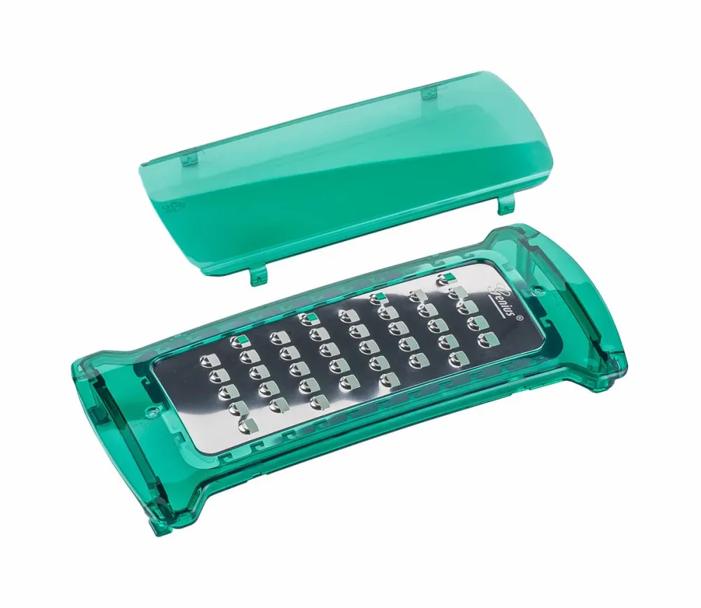 Genius Nicer Dicer Fusion Reibe grob grün