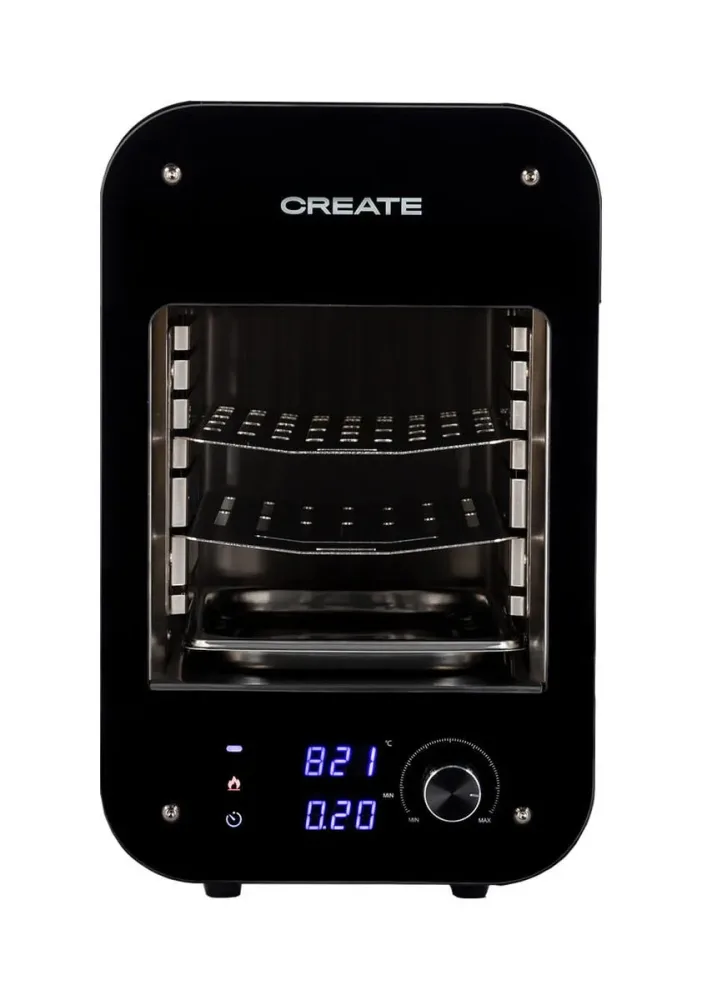 CREATE Steak Professor Grill 850 Elektro-Stehgrill – Elektrogrill – schwarz