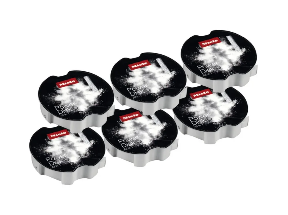 Miele Set PowerDisk 6 Pack 11841250 PowerDisk All in 1 Set 6er – Geschirrspüler Zubehör