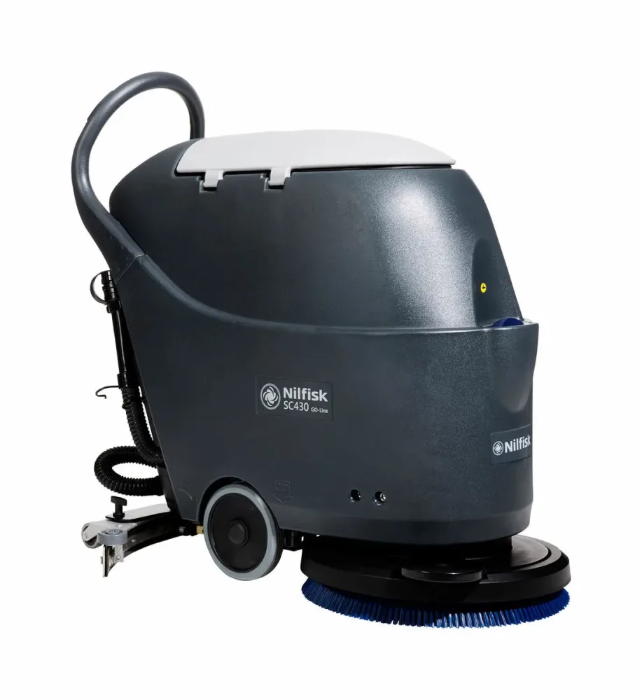 Nilfisk 50000334 Scheuersaugmaschine – Industriestaubsauger – schwarz / grau