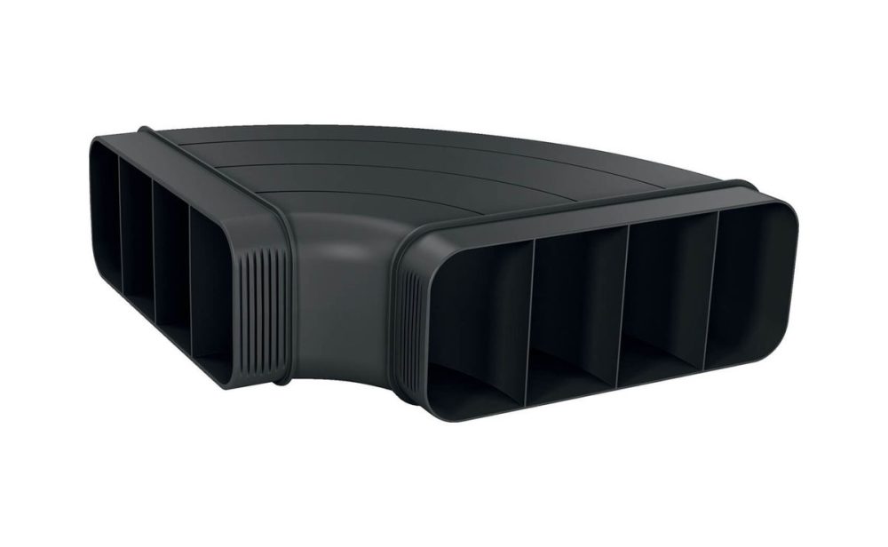 Bosch Flachkanal 90 ° horizontal HEZ9VDSB1 – Dunstabzugshaube Zubehör
