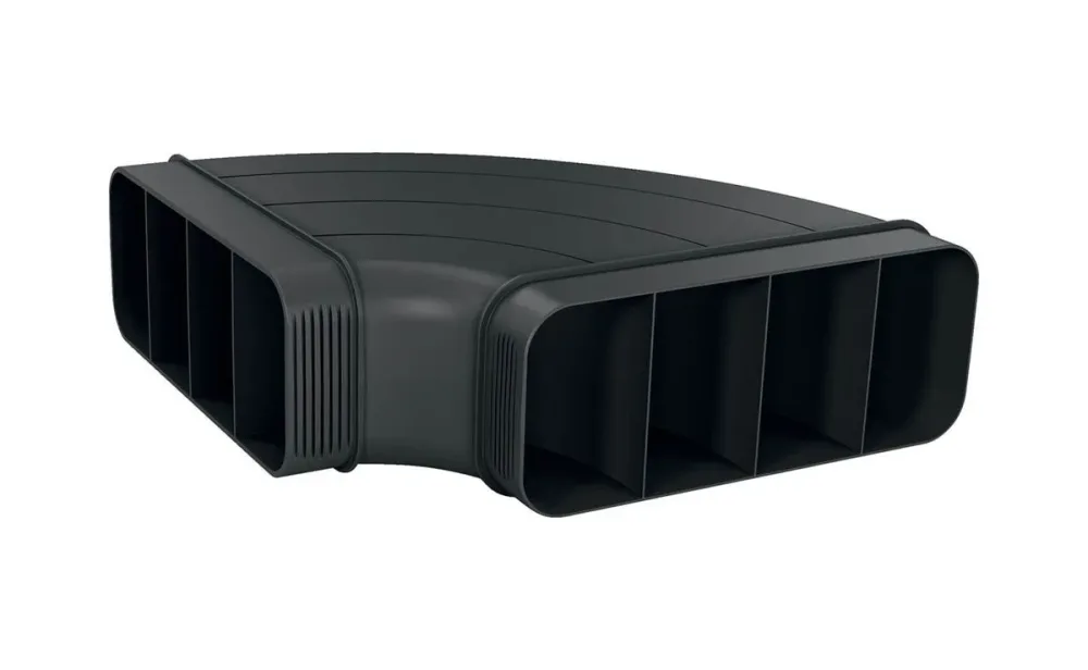 Bosch Flachkanal 90 ° horizontal HEZ9VDSB1 – Dunstabzugshaube Zubehör