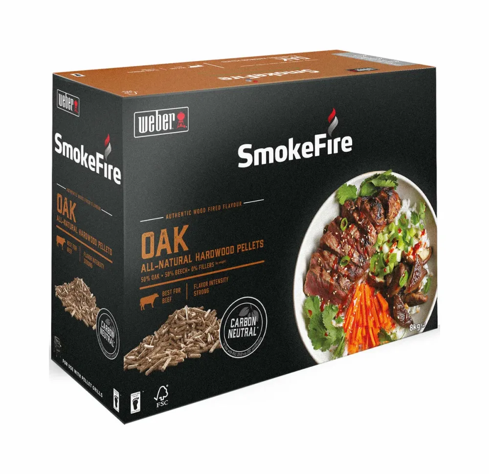 Weber Smokefire Eiche Holzpellets 8kg