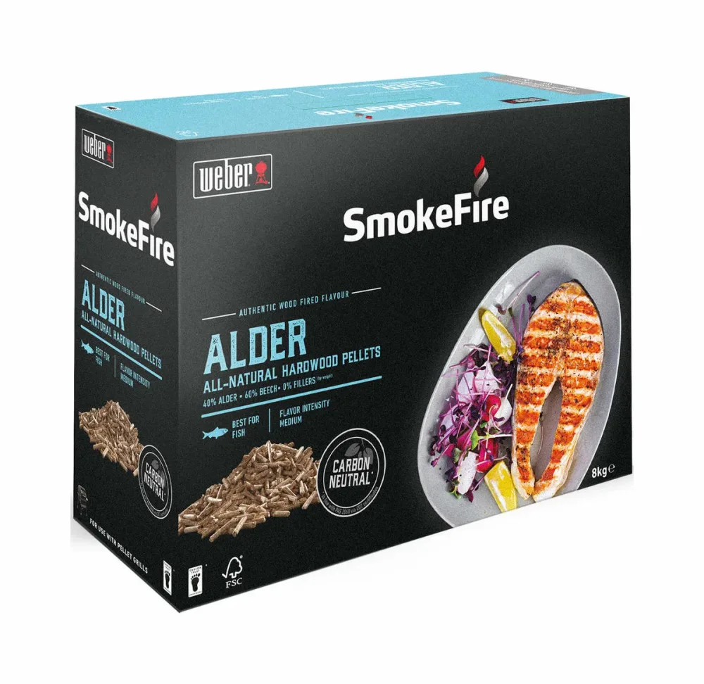 Weber Smokefire Erle Holzpellets 8kg