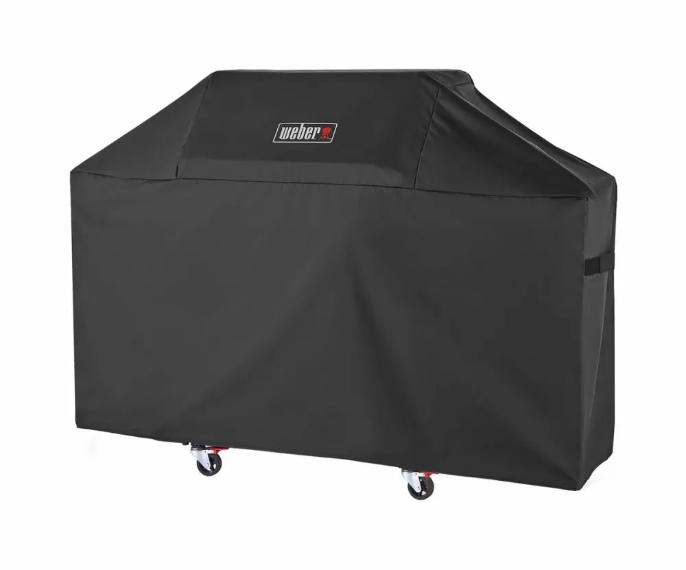 Weber Premium Abdeckhaube Genesis 400Ser Grillabdeckhaube – Weber Grillabdeckung/Grill Abdeckhaube – schwarz
