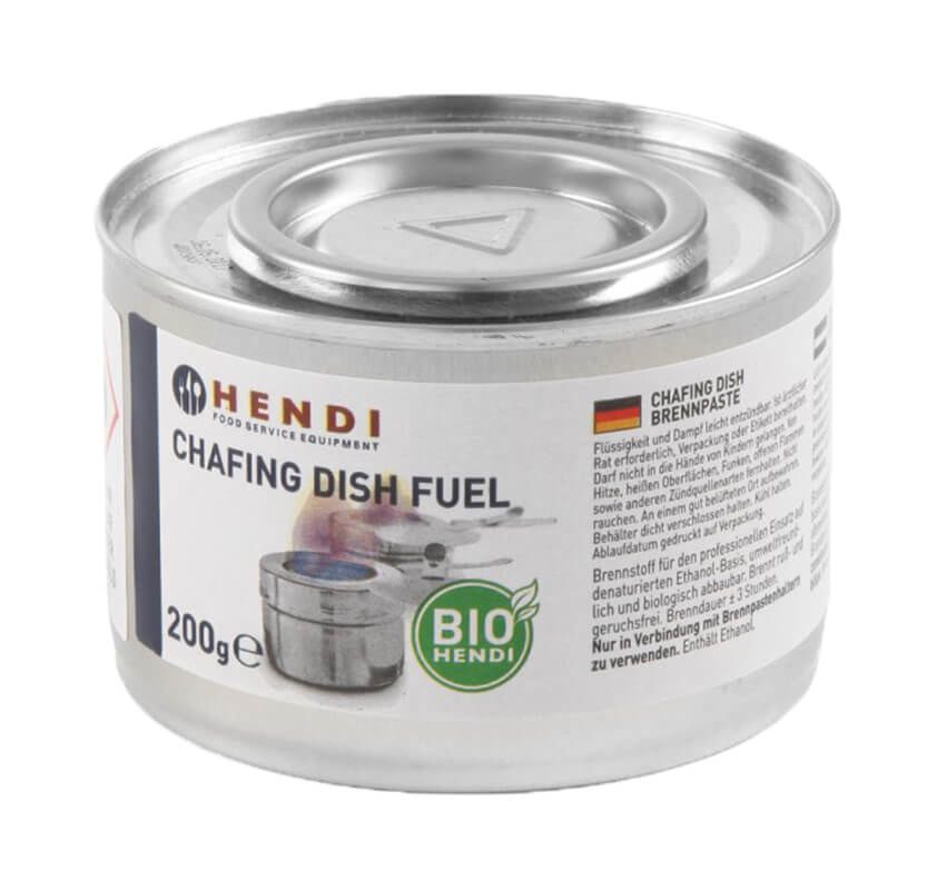 HENDI, Zubehör Elektrogeräte Gastro, HENDI Brennpaste 200 gr Dose / 72 Stk. / KT Zubehör Elektrogeräte Gastro, Produkte & Wohnen