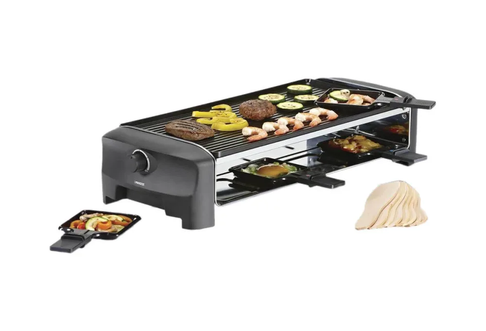 Princess Raclette 8 Grill & Teppanyaki Party Raclettegrill – Raclette Ofen/Raclette Grill