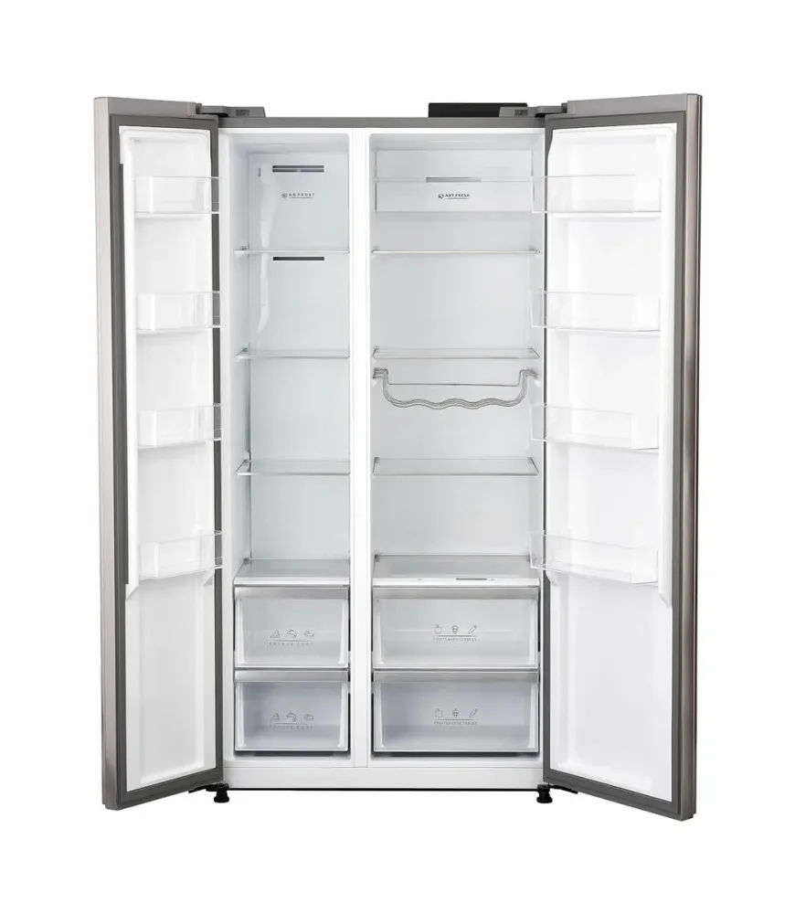 Trisa Side-by-Side 592L, Inox Food-Center – Food Center – edelstahl
