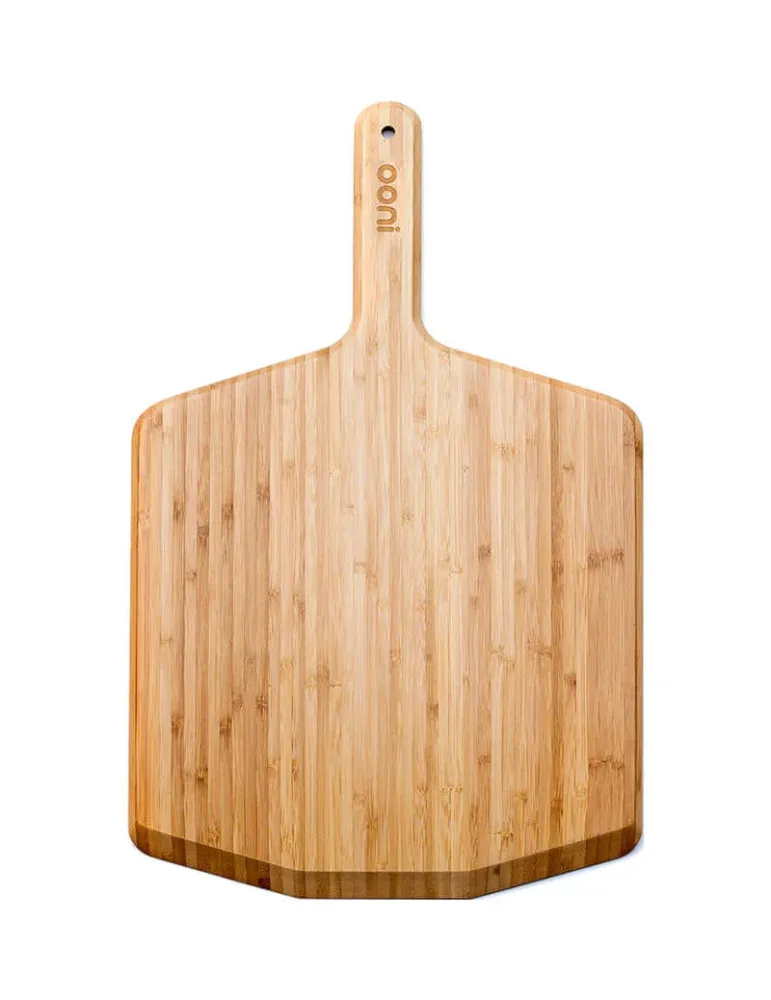Ooni Pizza Schaufel Wood 14 – Grillschale/Grillpfanne/Grillgeschirr – braun