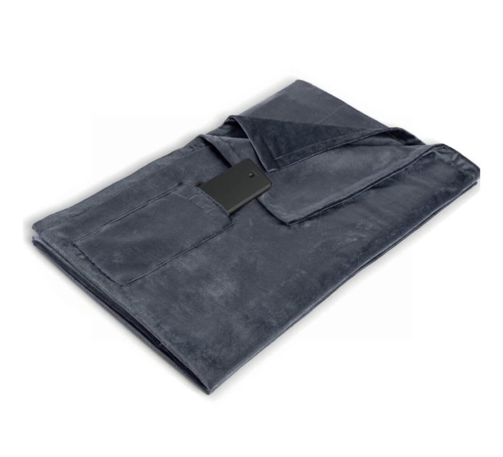 Stylies Comfort & Care ST30006 Kuschel-Wärmedecke – Heizdecke/Wärmedecke – schwarz