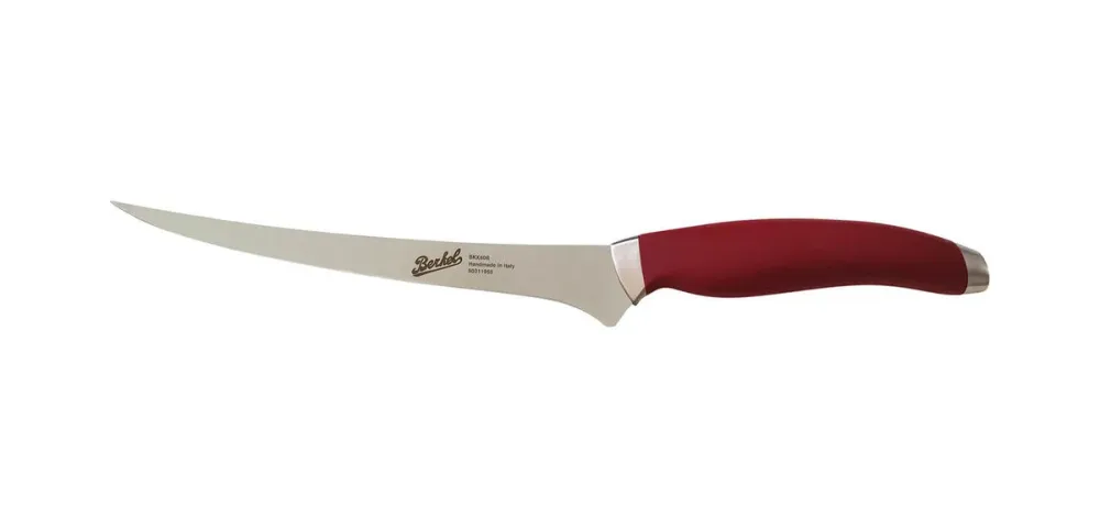 Berkel Teknica Filetiermesser 19 cm Rot