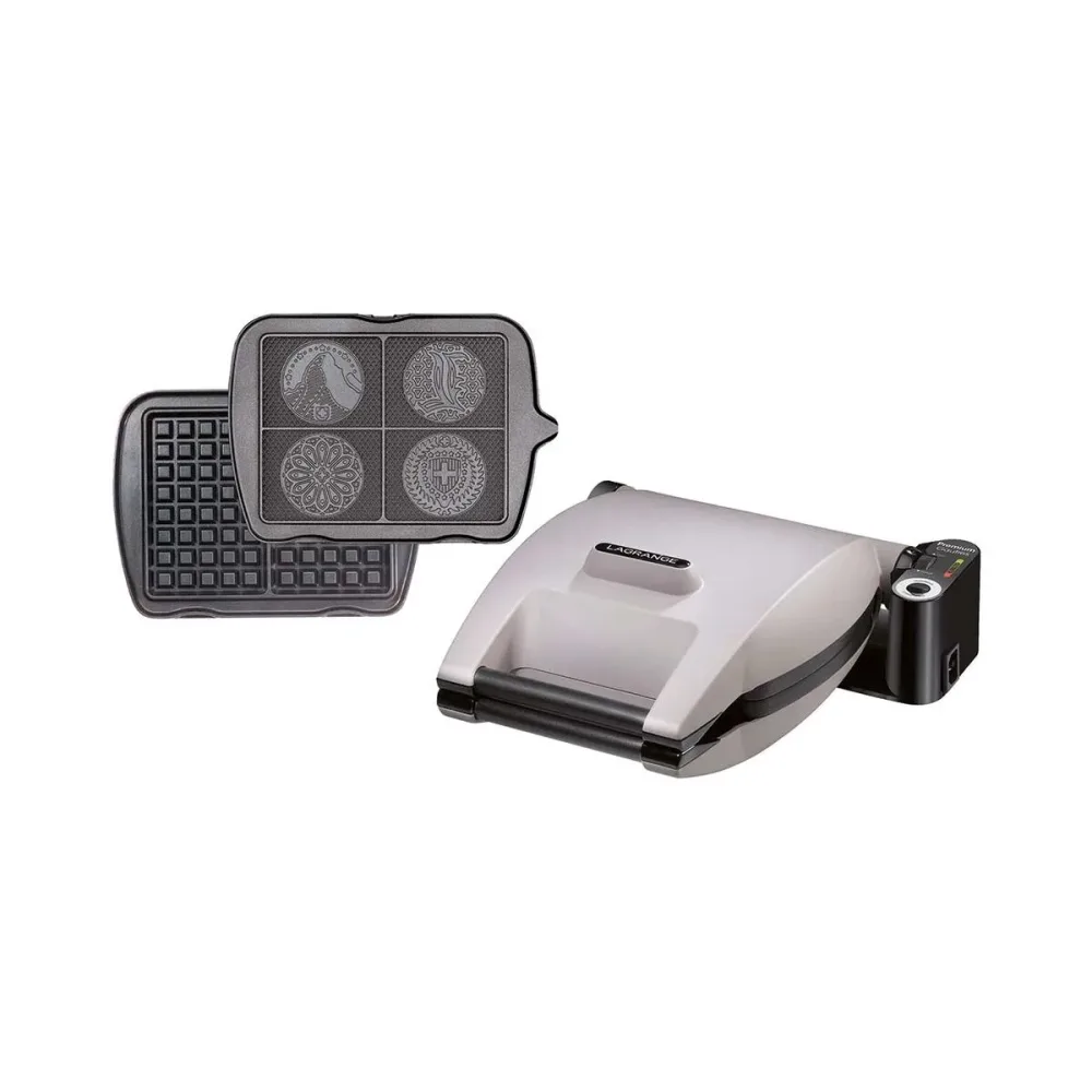 Lagrange Premium Swiss Style Brezeleisen – Waffeleisen/Brezeleisen