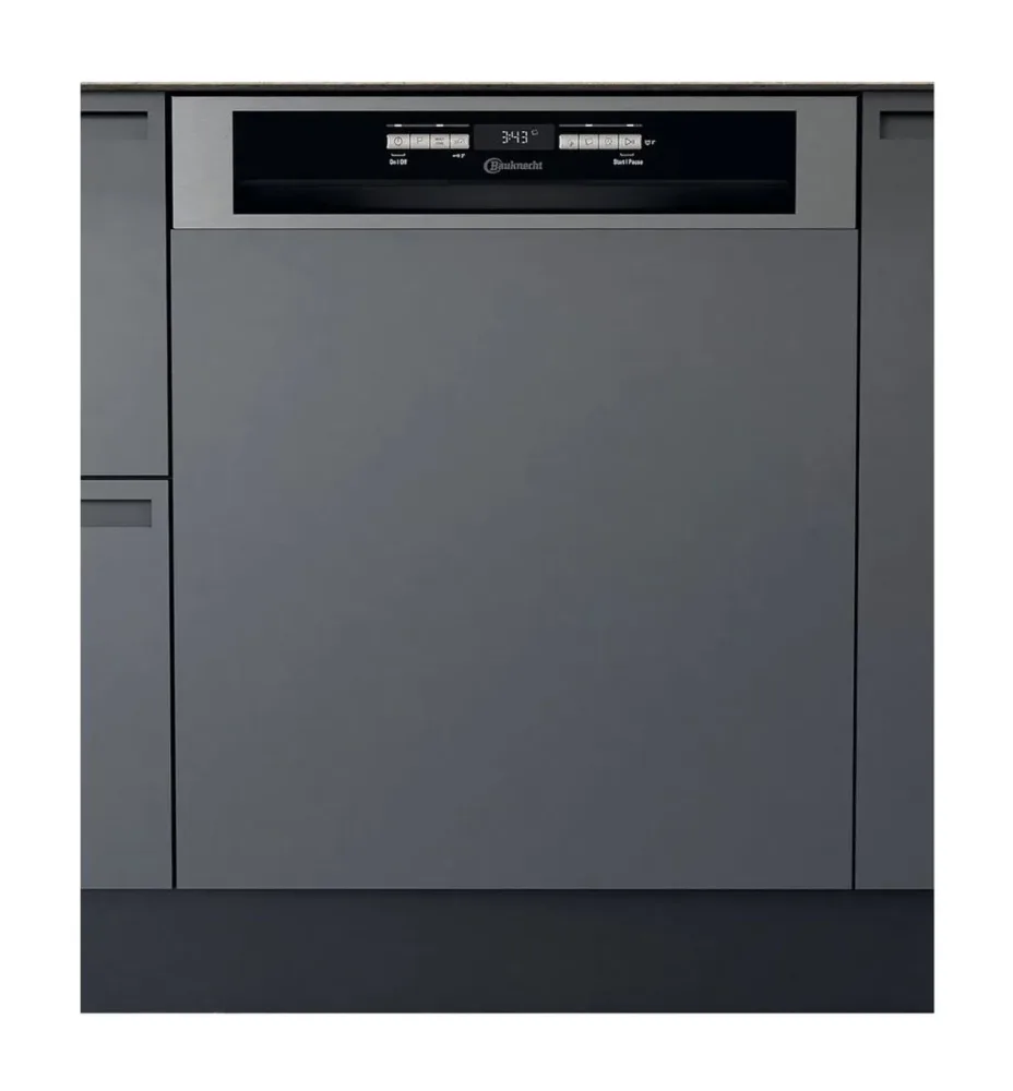 Bauknecht BBO 3T133 P X CH teilintegrieter Geschirrspüler – Einbau Geschirrspüler 60 cm integriert
