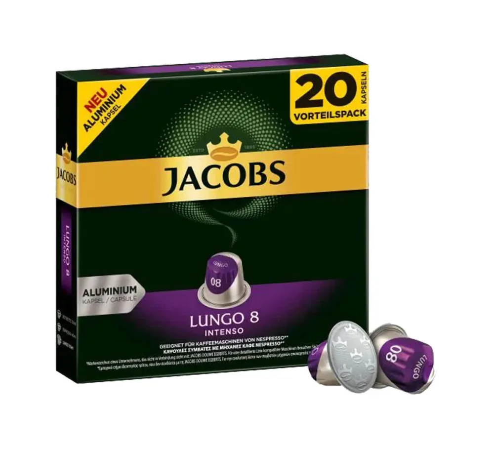 Jacobs BigPack Lungo Intenso Kaffeekapseln – Nespresso Kapseln