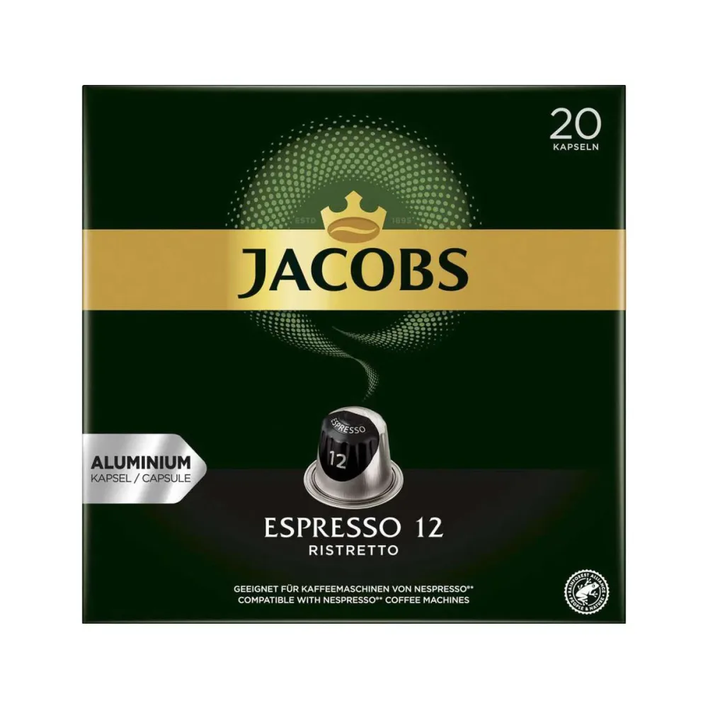 Jacobs BigPack Espresso Ristretto Kaffeekapseln – Nespresso Kapseln