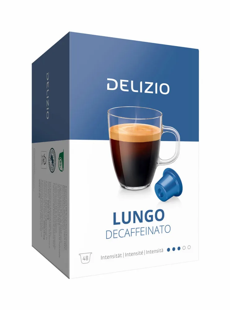 DELIZIO Kaffeekapseln 2000360 Decaffeinato 48 St&uuml;ck