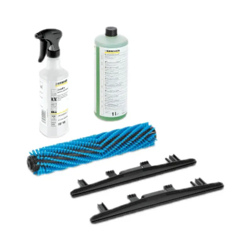 Kärcher Set Teppichreinigung für BR 4.300 Teppichreinigungsset – Wischbezug/Ersatzbürste