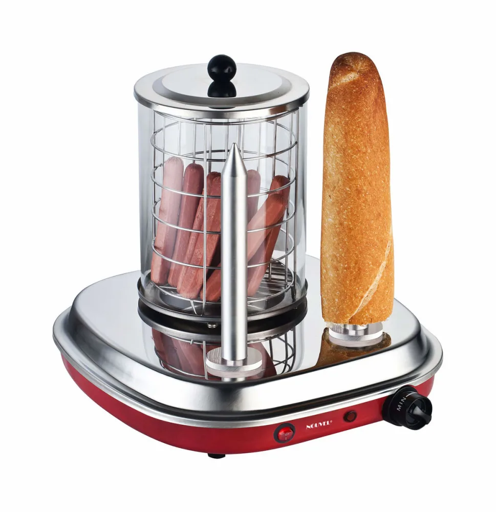 Nouvel Hot Dog Maschine rot