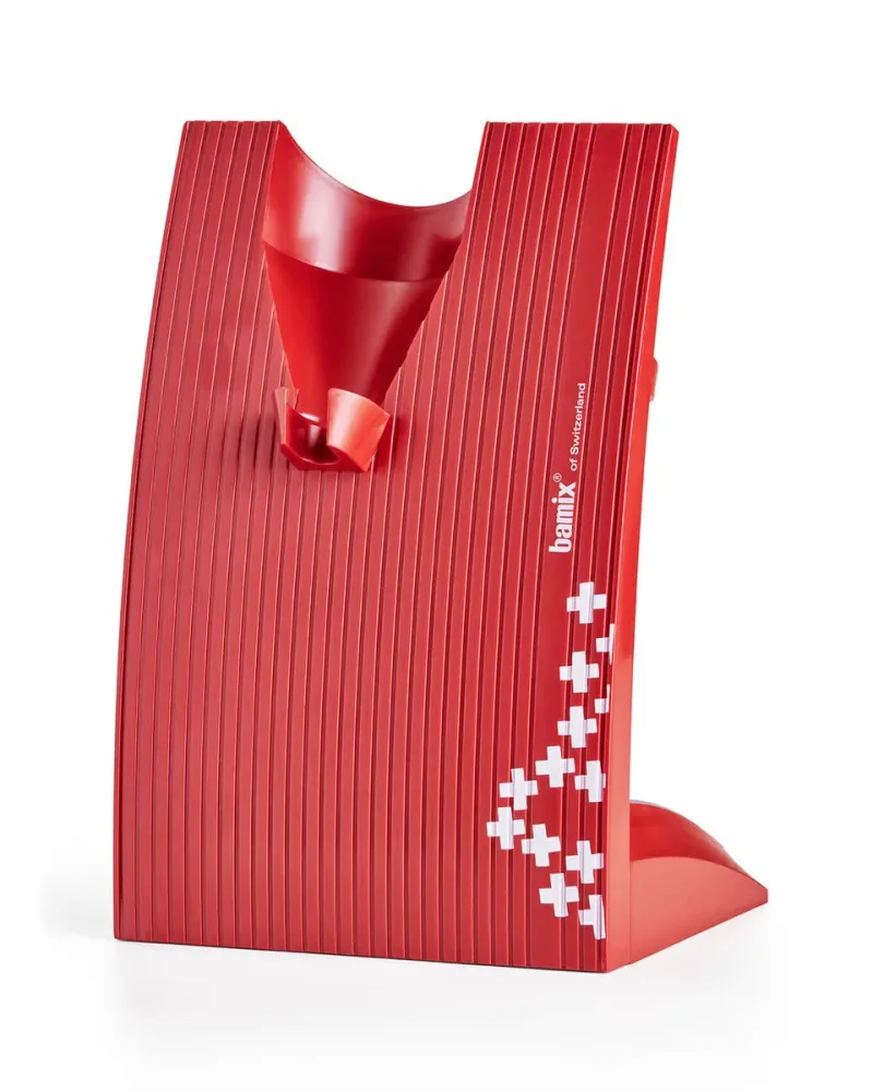Bamix Stativ SwissLine rot – Küchenmaschine Zubehör