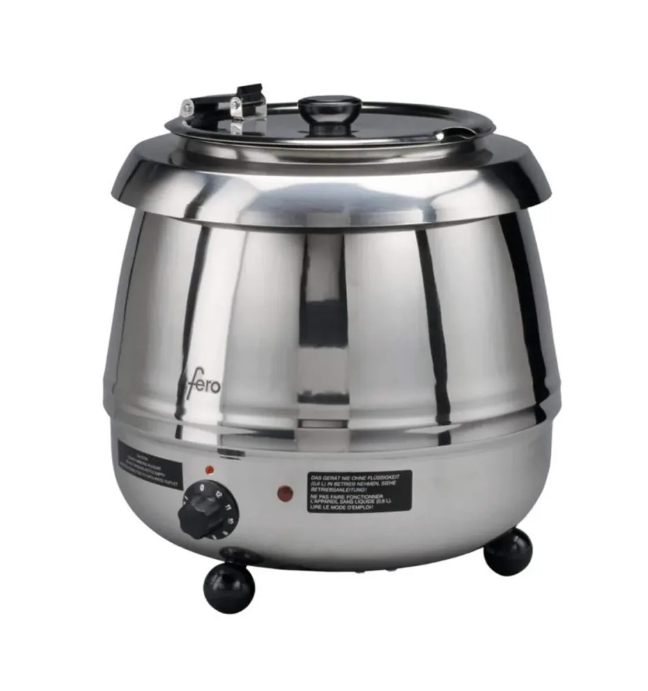 FERO H9311 Suppentopf – Gastro Pfanne/Gastro Topf – chrom