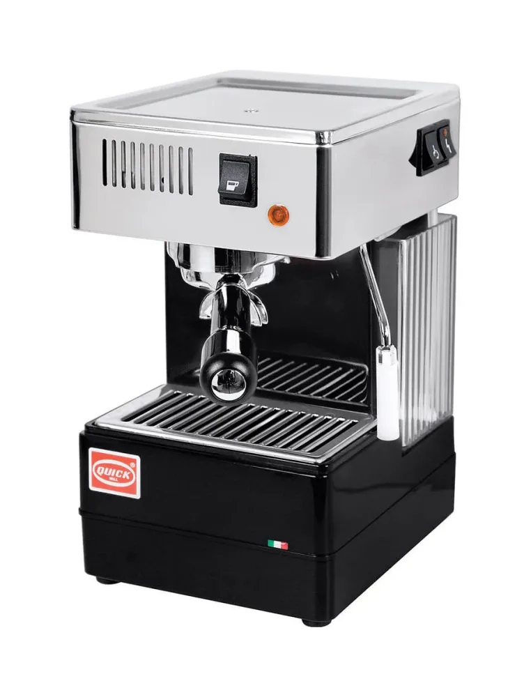 Quickmill 0820 schwarz Espresso Maschine – Siebträgermaschine/Espressomaschine