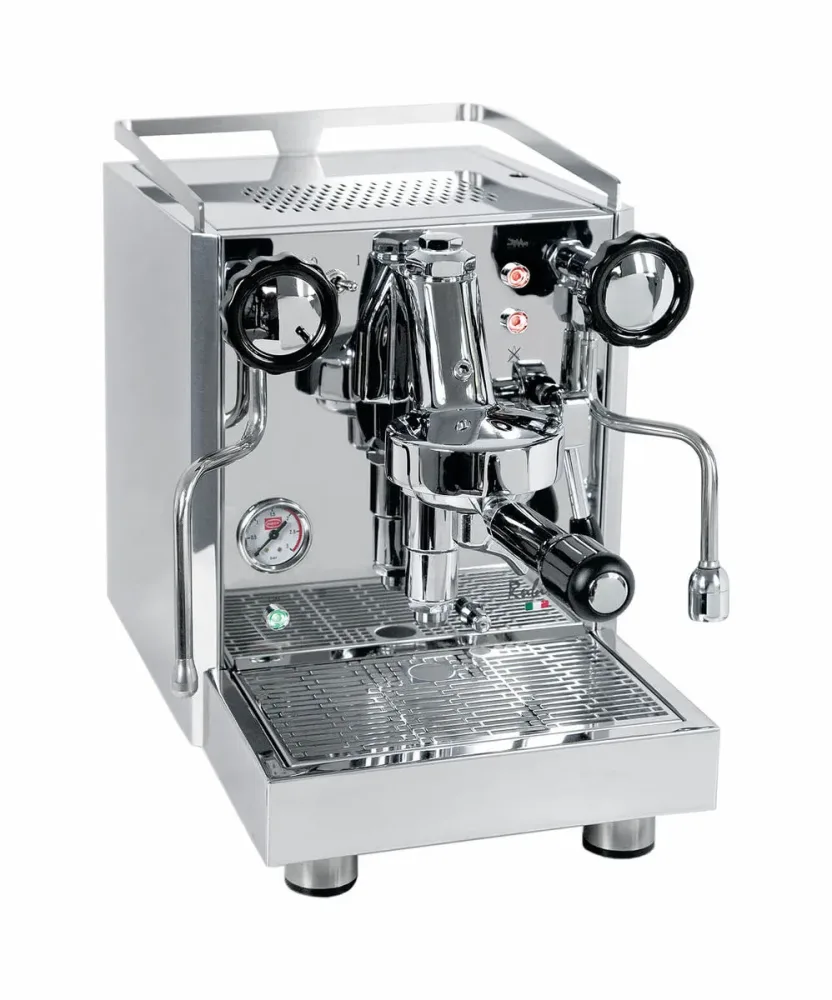 Quickmill 0981 Rubino Espresso Maschine – Siebträgermaschine/Espressomaschine – edelstahl