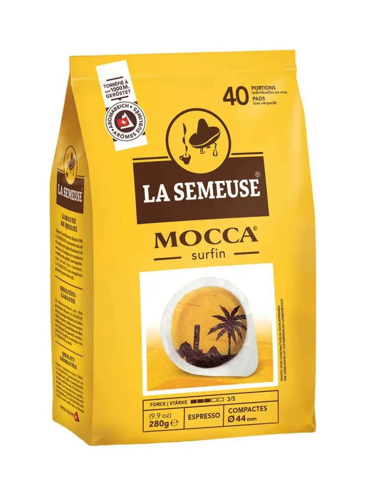 La Semeuse Mocca 40 Portionen 44mm Beutel – Diverse Kaffeekapseln/Kaffeepads