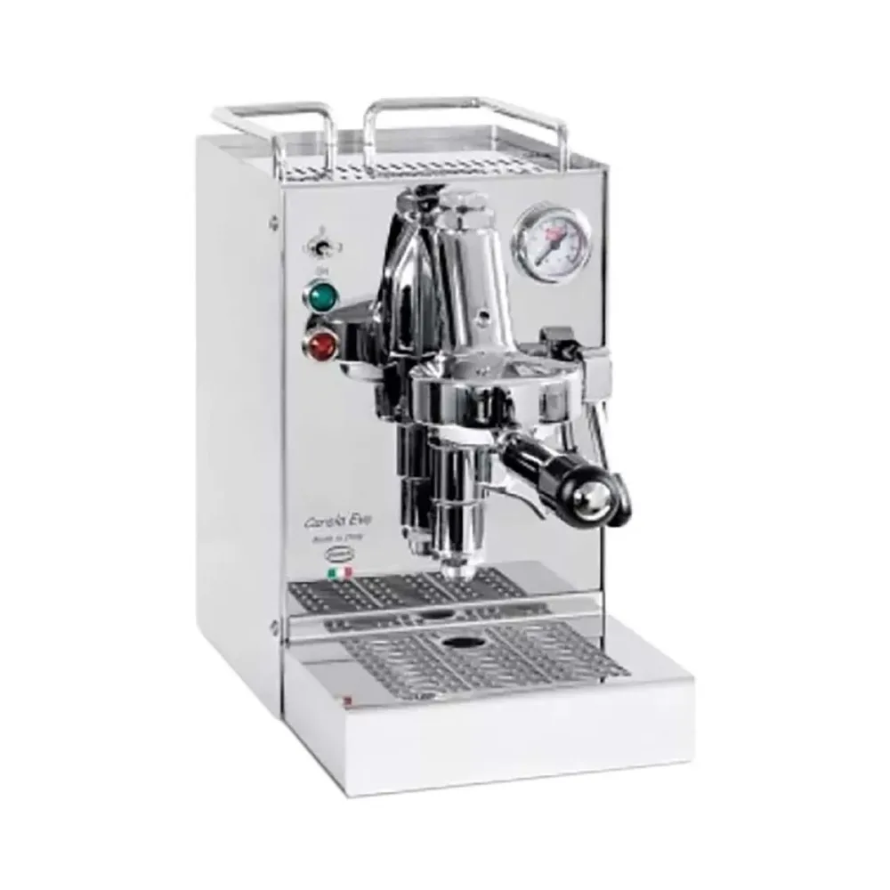 Quickmill 0960 Carola glanz Espresso Maschine – Siebträgermaschine/Espressomaschine – edelstahl