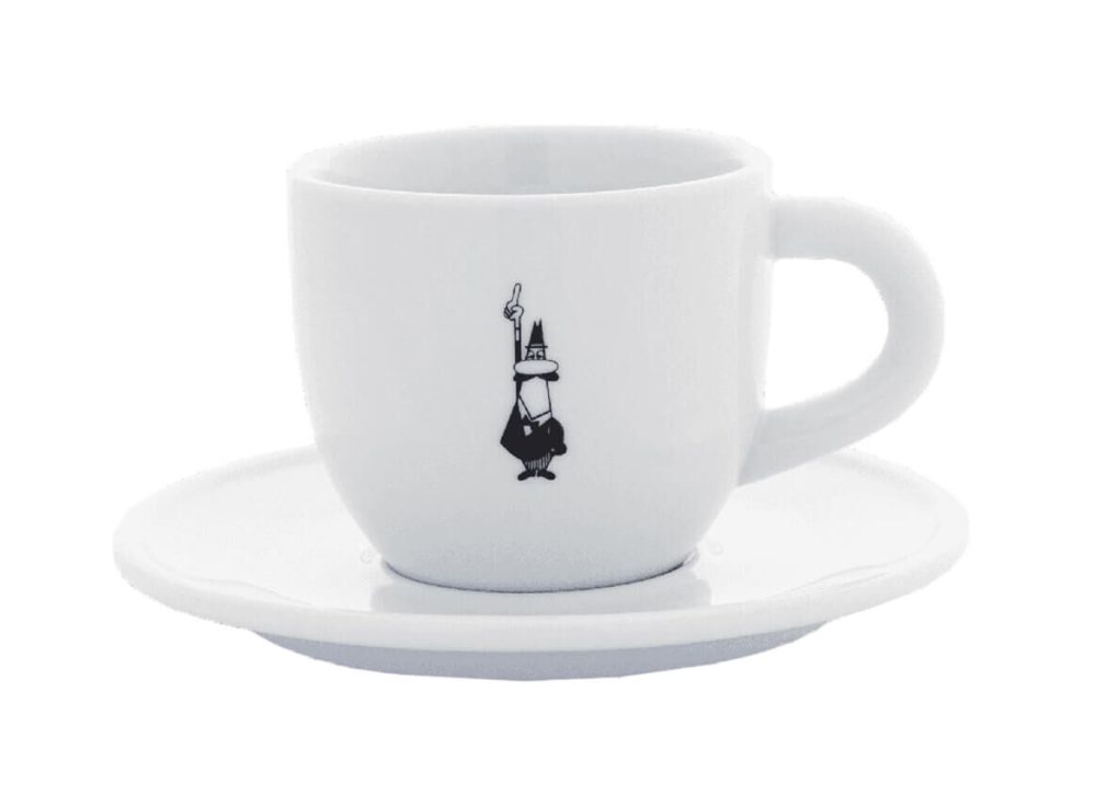 Bialetti - Tasse, 240 ml, Weiss