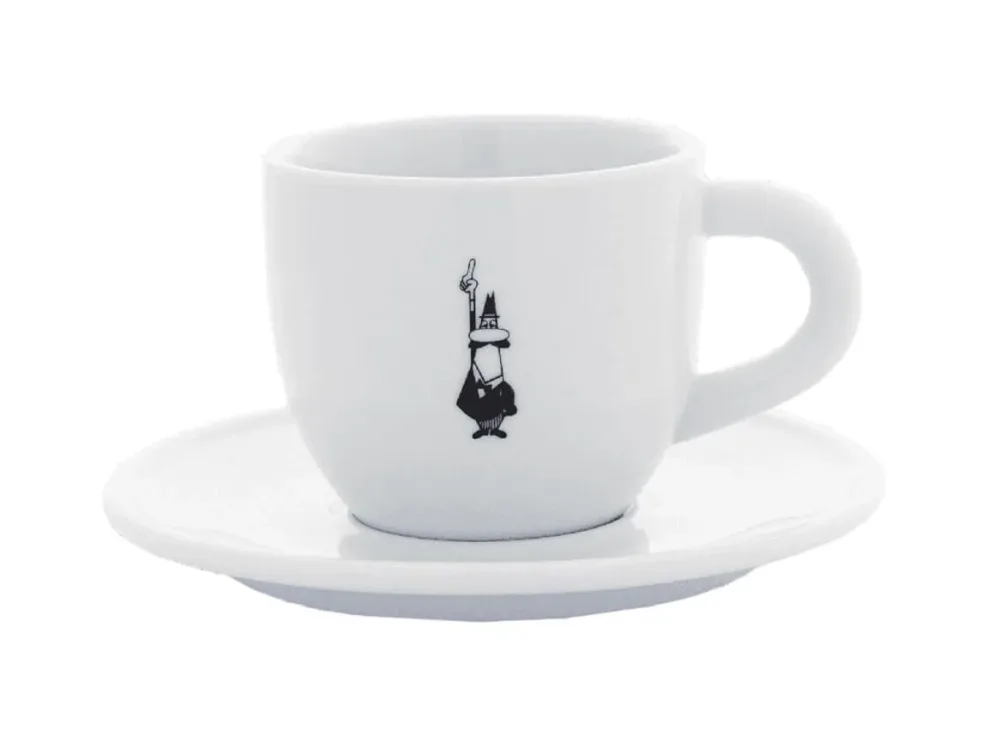Bialetti - Tasse, 240 ml, Weiss