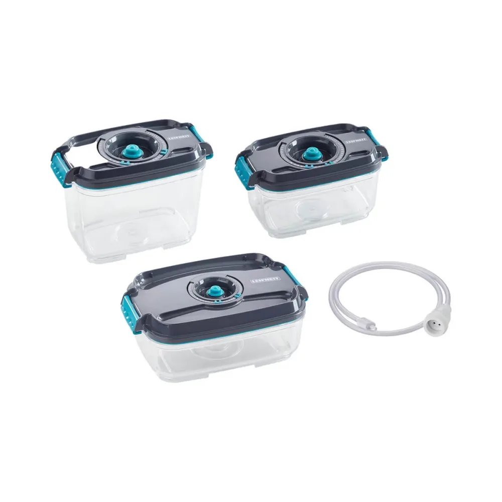 Leifheit 03233 1 Dosen Set Frischhaltedosen Set – Diverse Küchenutensilien