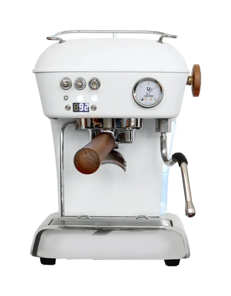 Ascaso Espressomaschine DREAM PID white Espressohalbautomat – Siebträgermaschine/Espressomaschine – weiss
